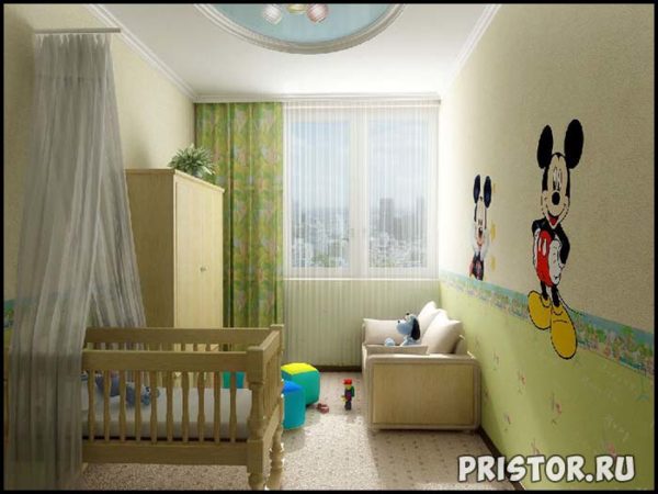 Дизайн однокомнатной квартиры с ребенком - интересные варианты 5