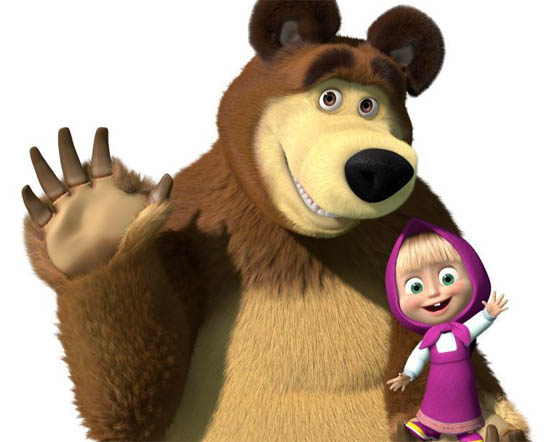 Картинки Маша и медведь для детей - прикольные и красивые 1
