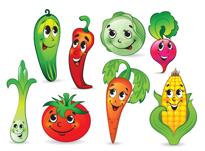 Овощи и фрукты картинки для детей - прикольные и красивые 15