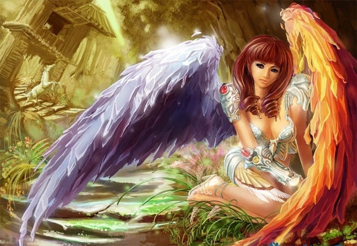 Картинки ангелов с крыльями - красивые, прикольные, интересные 11