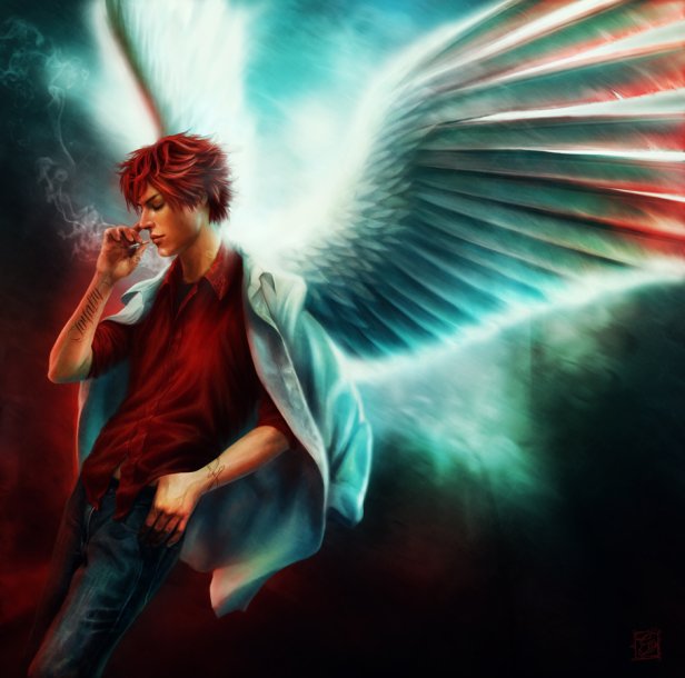 Картинки ангелов с крыльями - красивые, прикольные, интересные 15