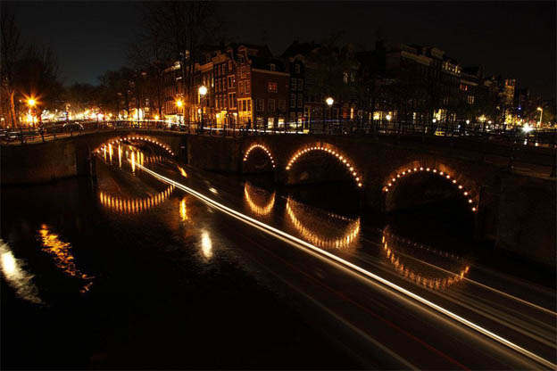 Bridge of 15 Bridges или Мост 15 мостов в Амстердаме - интересные факты 1