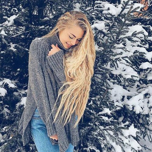 Девушка зимой картинки на аву - самые прикольные и красивые 14