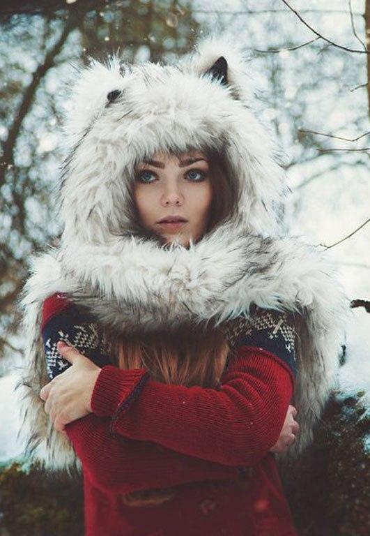 Девушка зимой картинки на аву - самые прикольные и красивые 19
