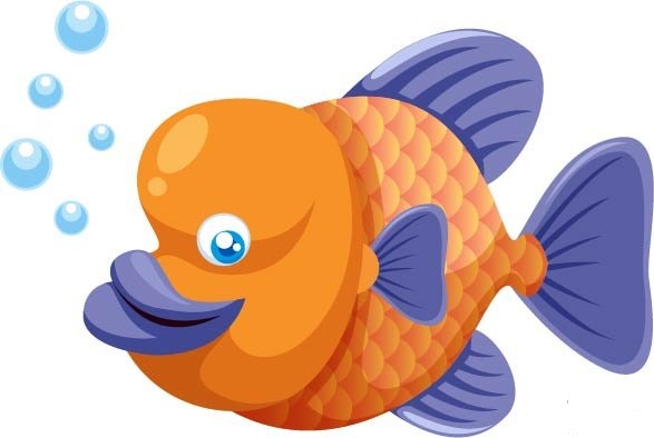 Красивые и прикольные картинки рыб для детей - лучшая подборка 2