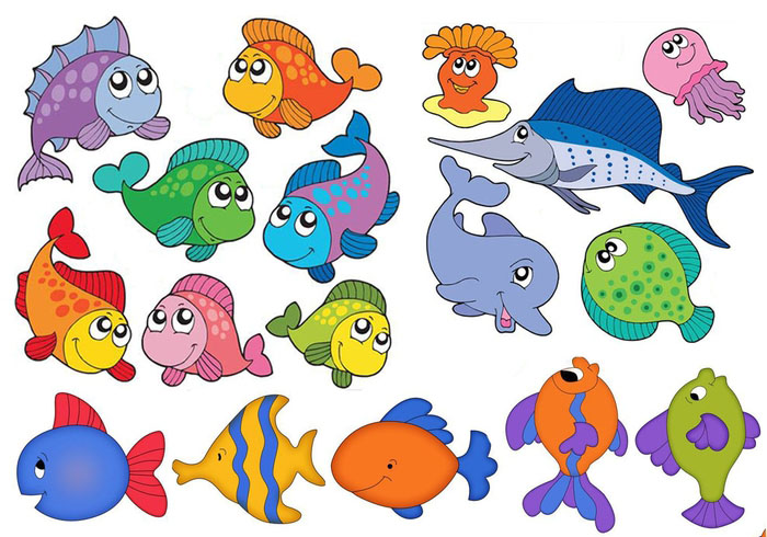 Красивые и прикольные картинки рыб для детей - лучшая подборка 6