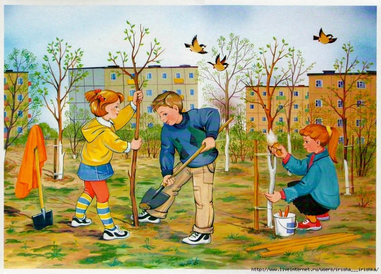 Картинки на тему Весна для детского сада - самые красивые и прикольные 13