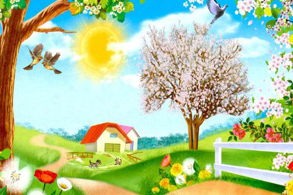 Картинки на тему Весна для детского сада - самые красивые и прикольные 5