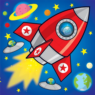 Рисунки для детей ко дню Космонавтики - самые красивые и прикольные 2