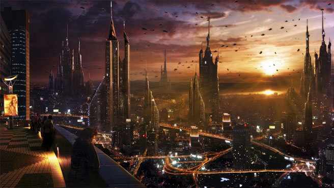 Картинки будущего города или город будущего - лучшие АРТы 6