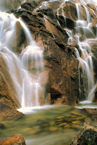 Картинки на телефон водопады и водопад - самые красивые 1