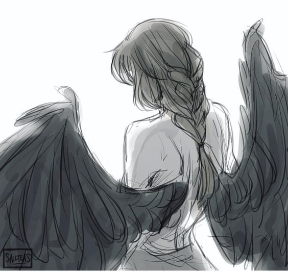 Красивые картинки на аву человек или ангел с крыльями - сборка 1