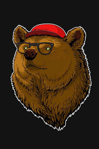 Картинки на телефон медведи, аватарки с медведями - подборка 11