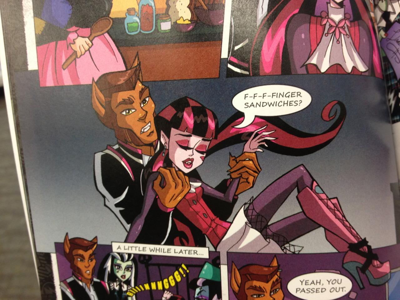 Красивые и прикольные комиксы про Школа монстров Monster High 15