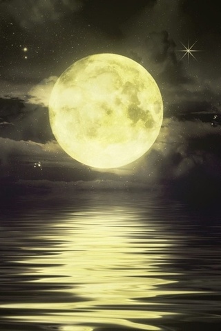 Невероятные и необычные картинки, фото луны на телефон на заставку 5