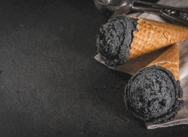 Как приготовить чёрное мороженое - пошаговый рецепт и фото 2