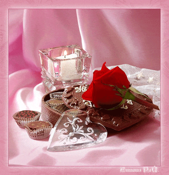 Красивые и прекрасные розы гифки, открытки для женщин 10