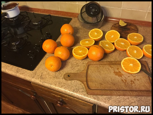 Как дома сделать апельсиновый сок - пошаговая инструкция 1
