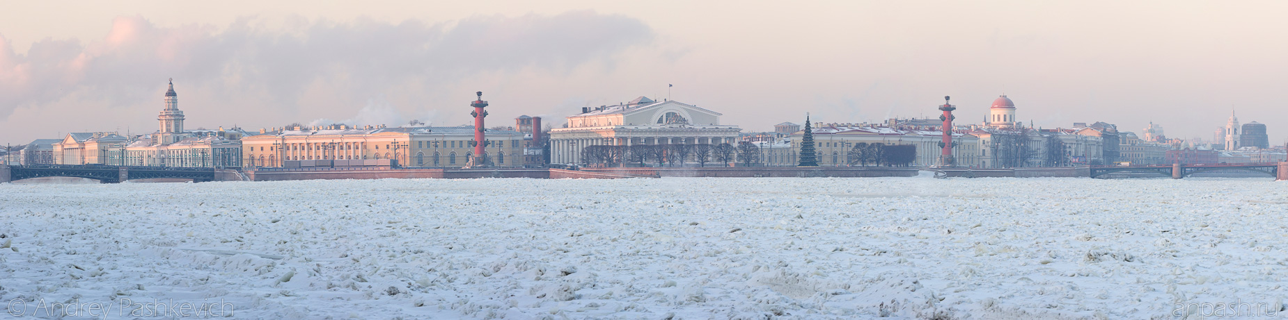Красивые и необычные панорамные фотографии Санкт-Петербурга 1