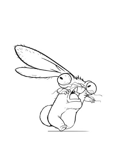 Лучшие картинки для срисовки зайчика, заяц - подборка рисунков 13