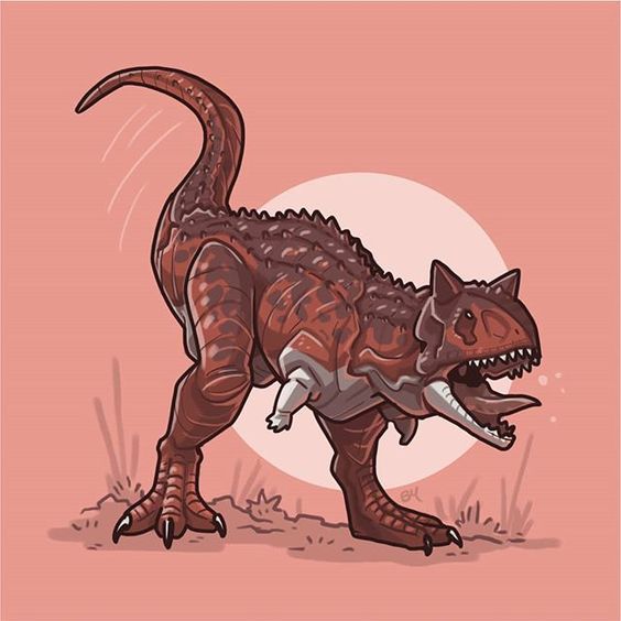 Очень красивые картинки динозавров для срисовки - подборка 24