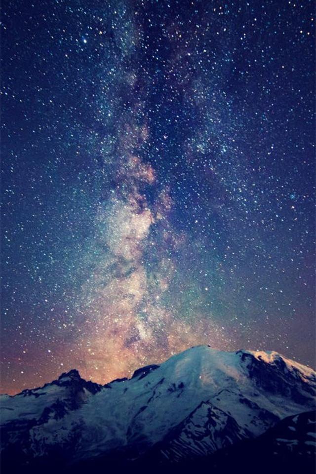 Красивые картинки на телефон Звездное небо на заставку - подборка 11