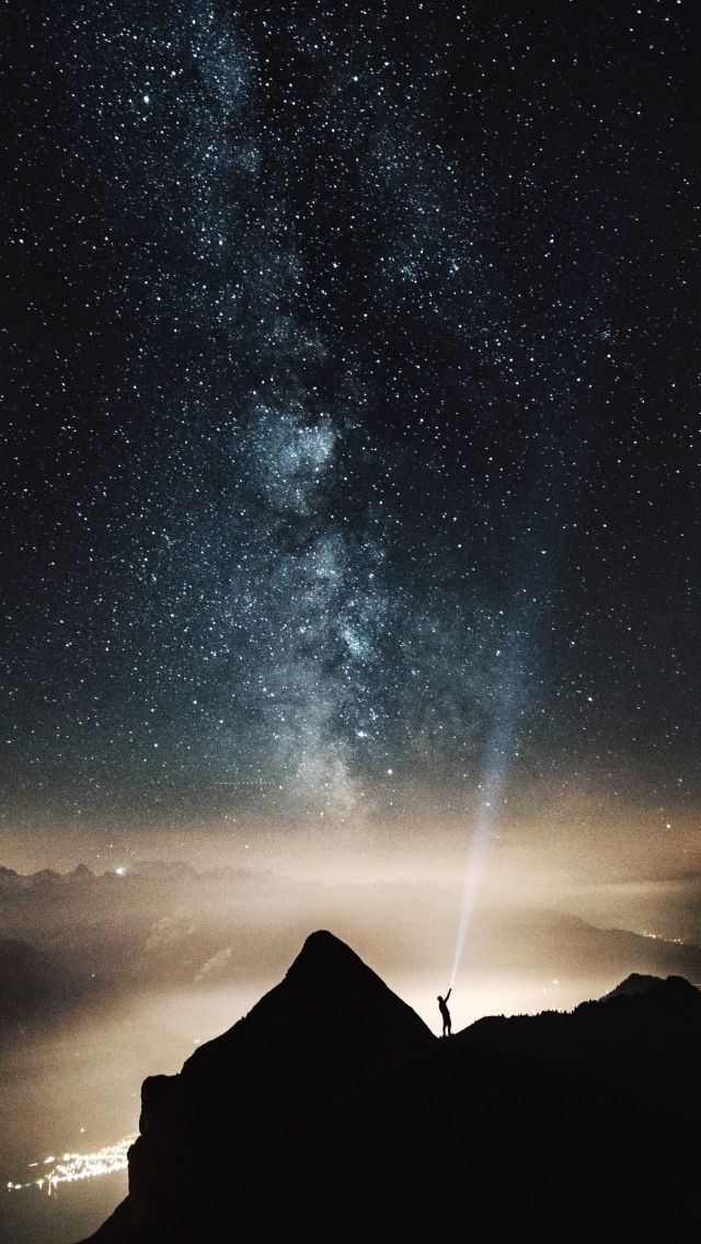 Красивые картинки на телефон Звездное небо на заставку - подборка 5