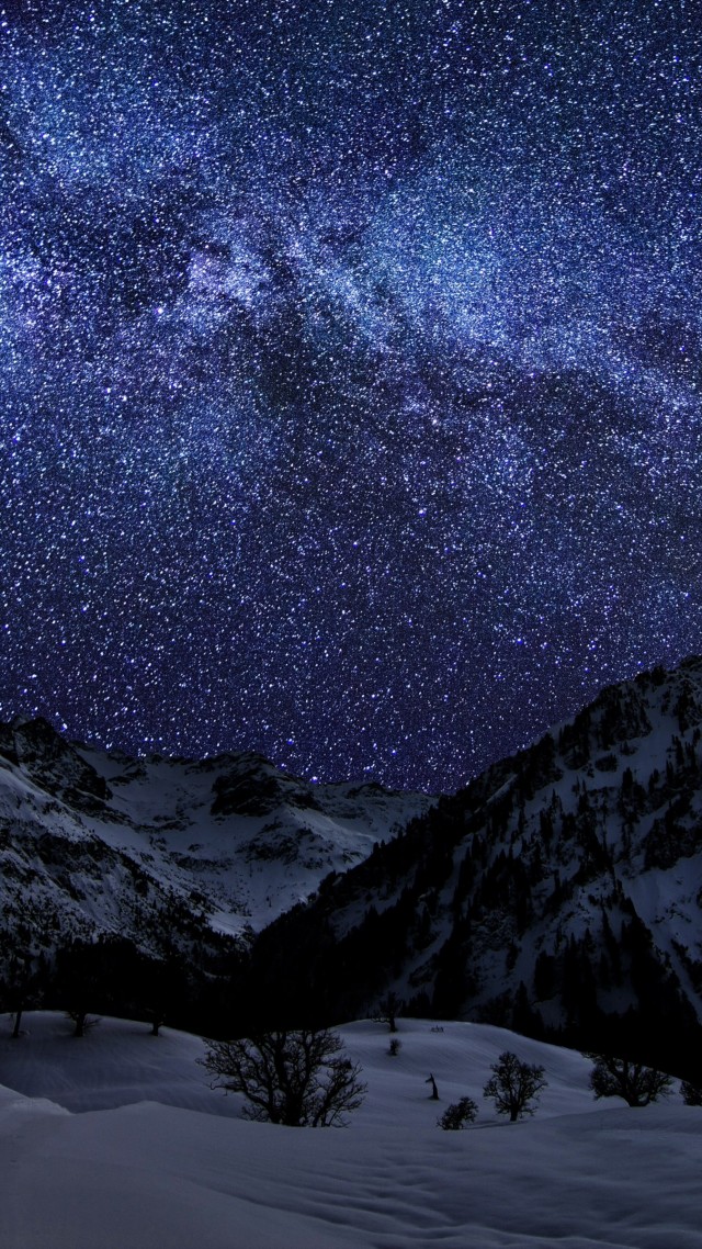 Красивые картинки на телефон Звездное небо на заставку - подборка 9