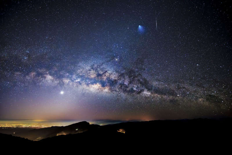 Млечный путь и другие Галактики - удивительные картинки, обои 10