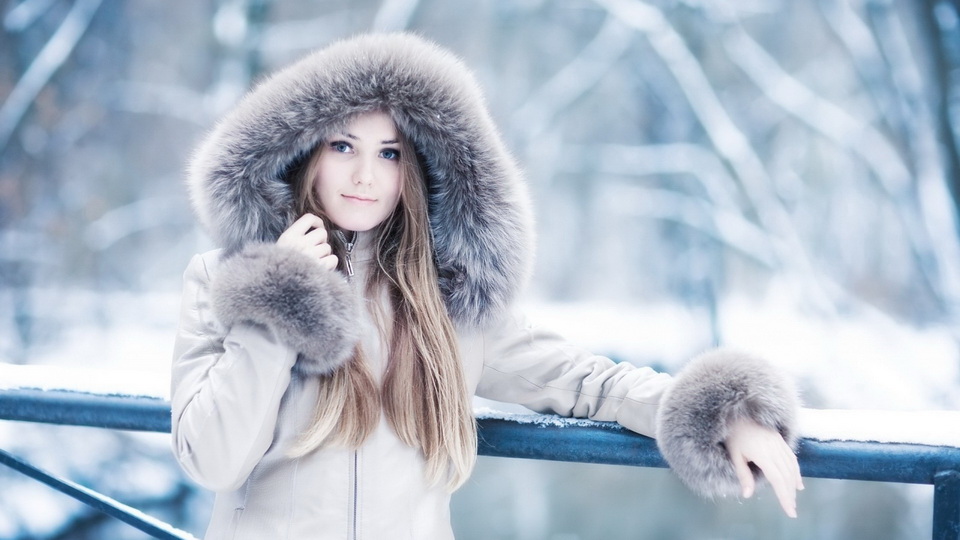 Девушка-зима - удивительные арт картинки, фото, подборка 18