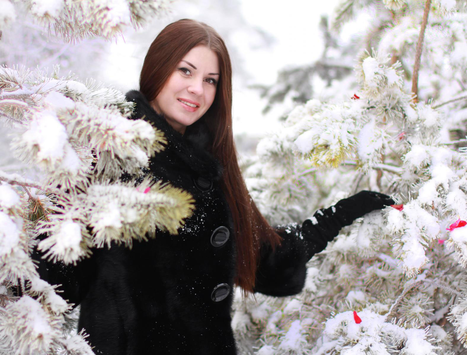 Девушка-зима - удивительные арт картинки, фото, подборка 21
