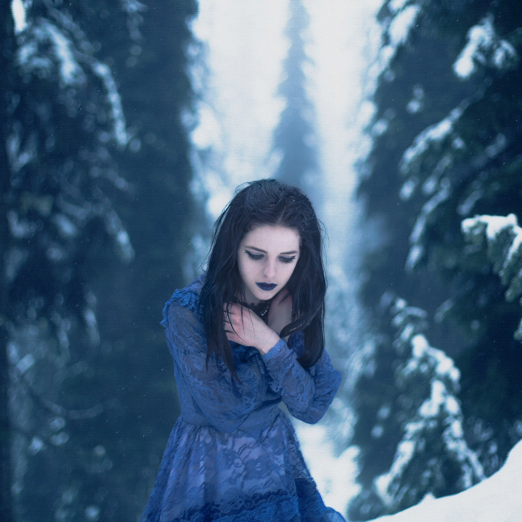 Девушка-зима - удивительные арт картинки, фото, подборка 7