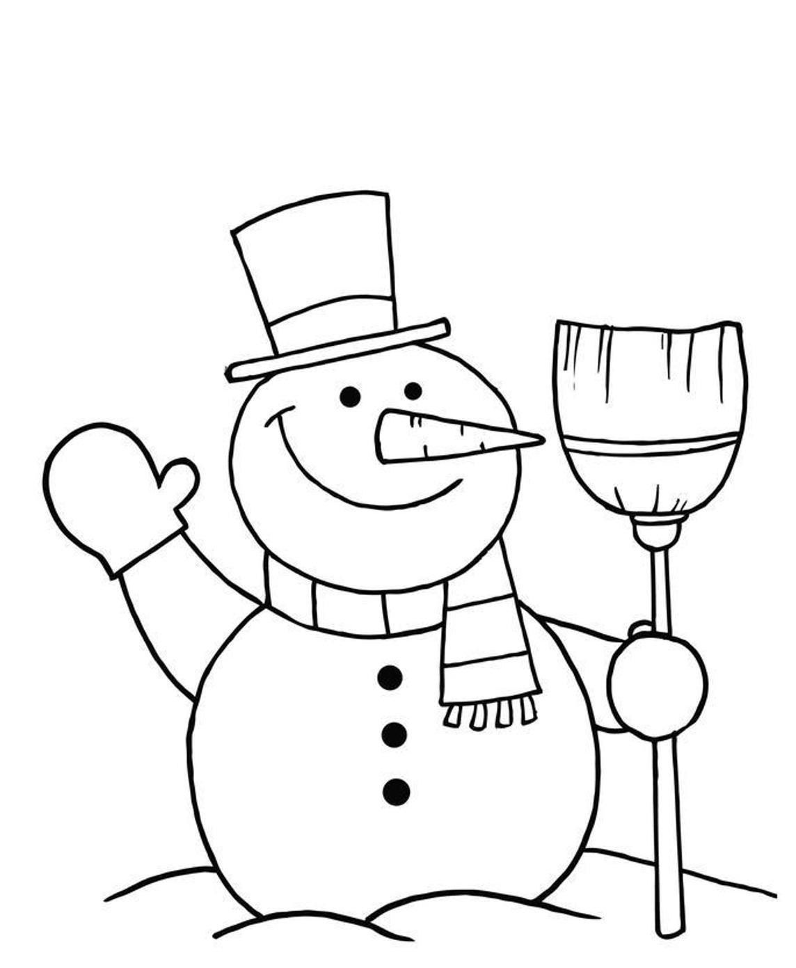 Красивый снеговик - картинки и рисунки. Подборка картинок снеговиков 17