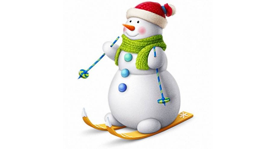 Красивый снеговик - картинки и рисунки. Подборка картинок снеговиков 23