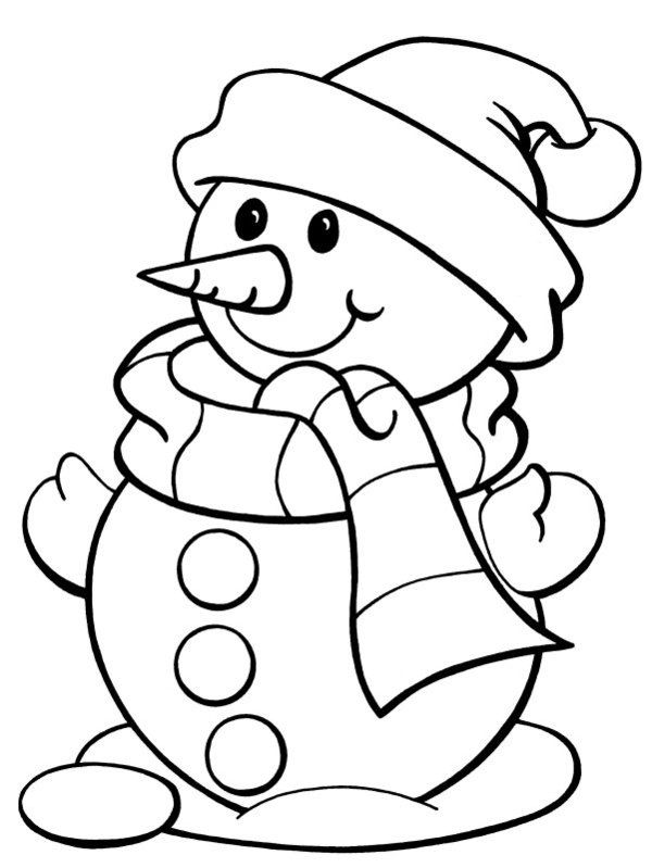 Красивый снеговик - картинки и рисунки. Подборка картинок снеговиков 3