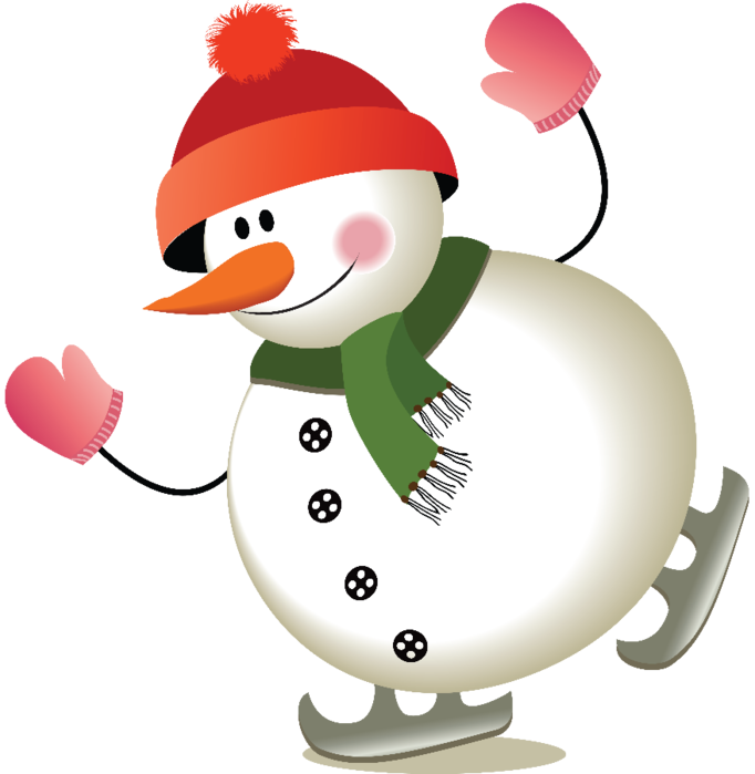 Красивый снеговик - картинки и рисунки. Подборка картинок снеговиков 9