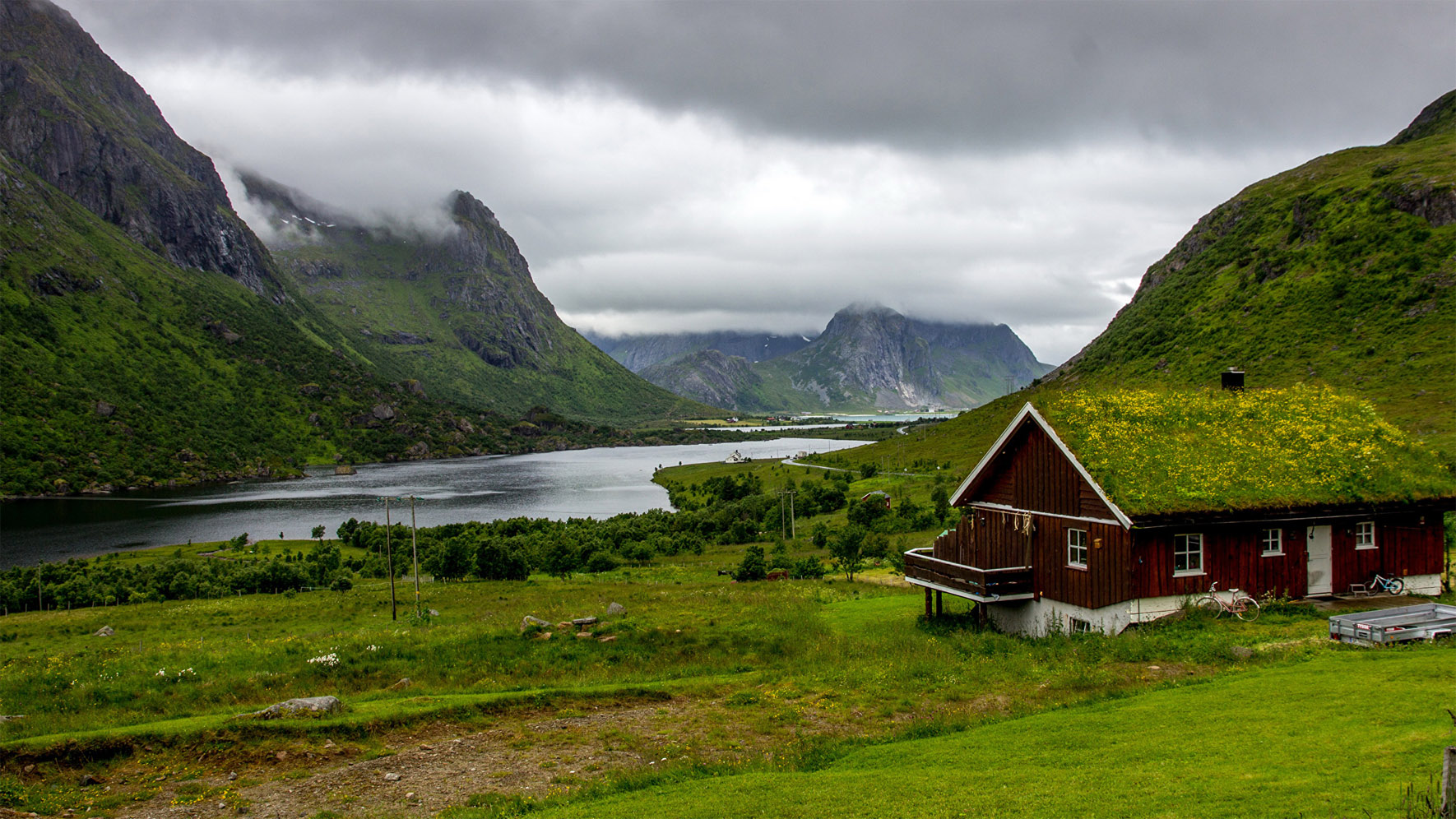 Самые удивительные и красивые фото, картинки Норвегии - сборка 12