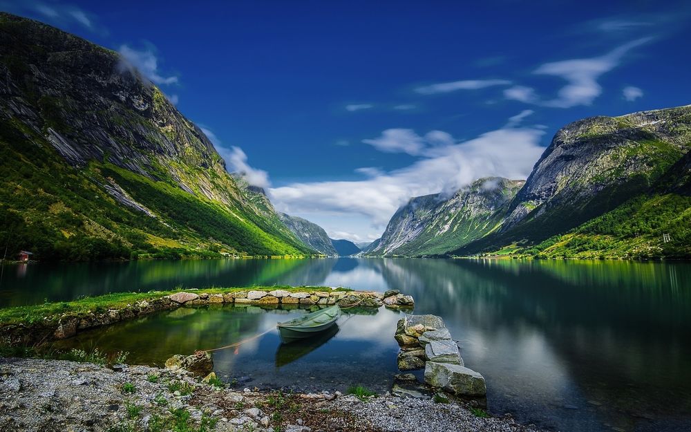Самые удивительные и красивые фото, картинки Норвегии - сборка 14