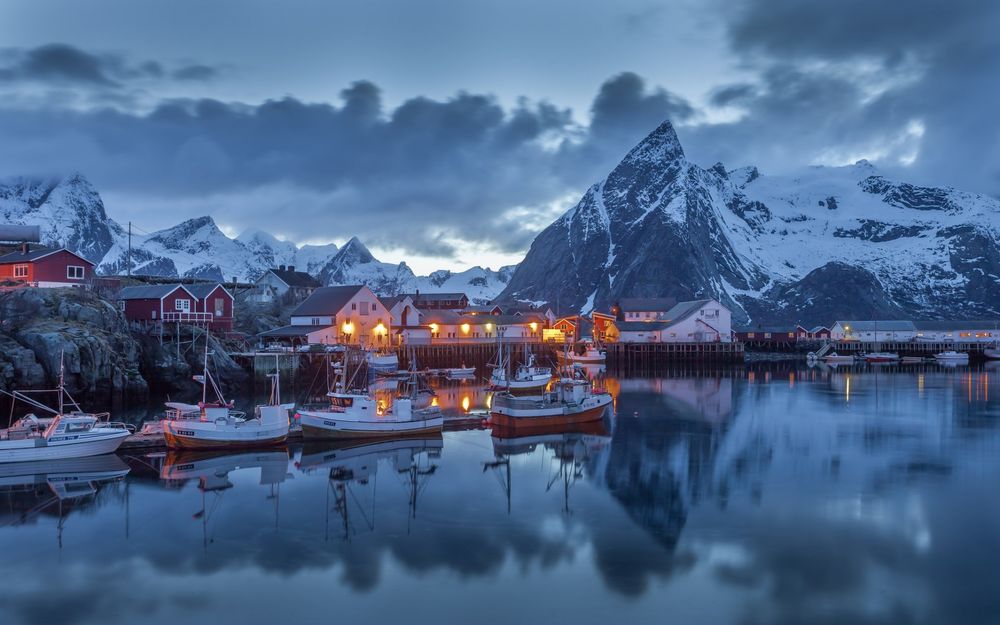Самые удивительные и красивые фото, картинки Норвегии - сборка 9