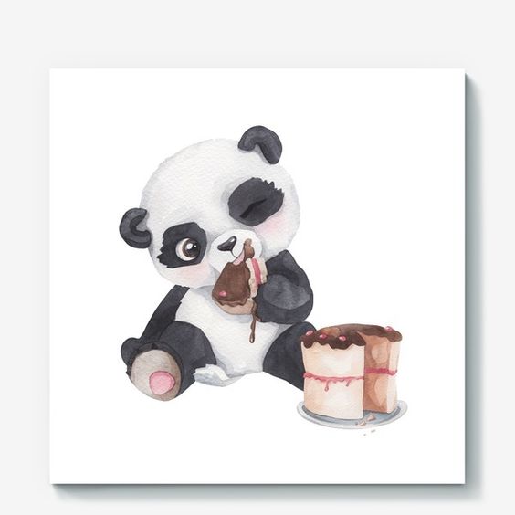 Красивые картинки и изображения панды, панд - подборка артов 12