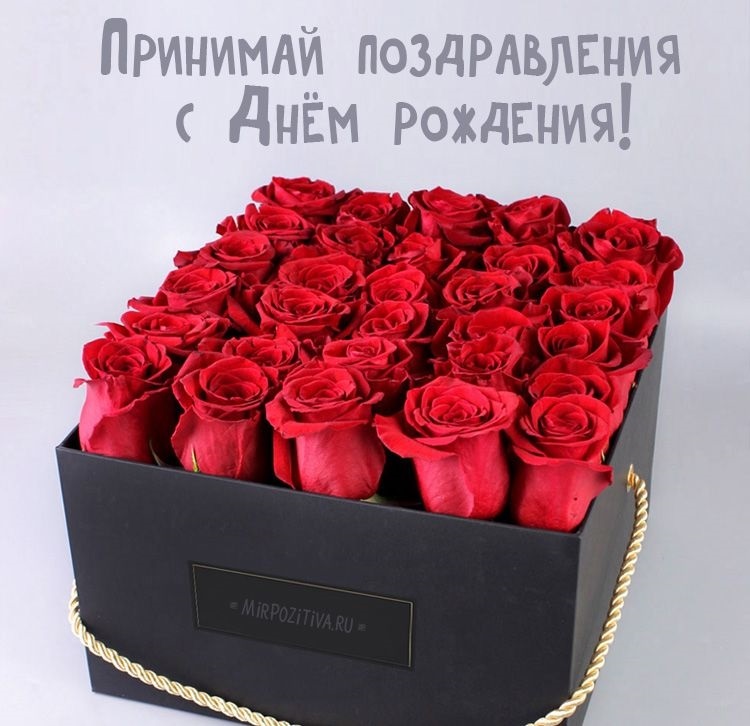 Поздравления С Днем Рождения Цветы Розы