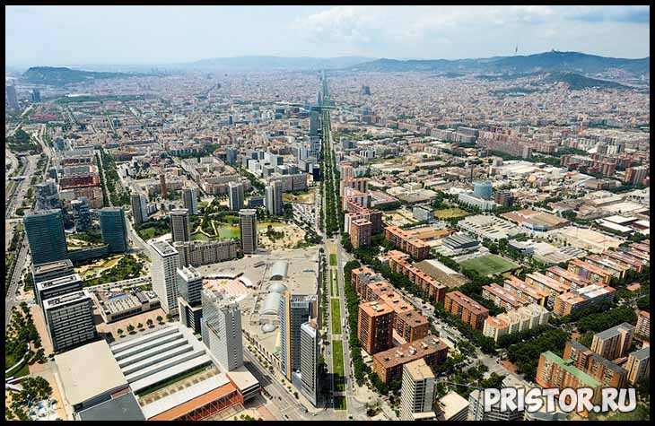 Барселона с высоты птичьего полета - фото 2