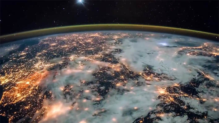 Красивые картинки земли из космоса - для детей, прикольные 12