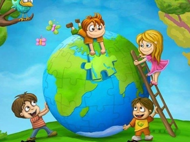 Красивые картинки - планета Земля для детей, смотреть бесплатно 10