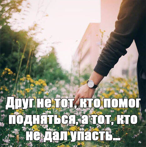 Цитаты на фото с друзьями