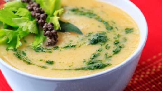 Суп пюре из цветной капусты - рецепт, пошаговый, с фото 1