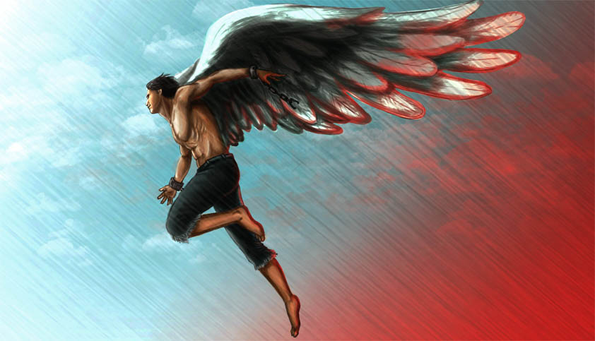 Картинки ангелов с крыльями - красивые, прикольные, интересные 7