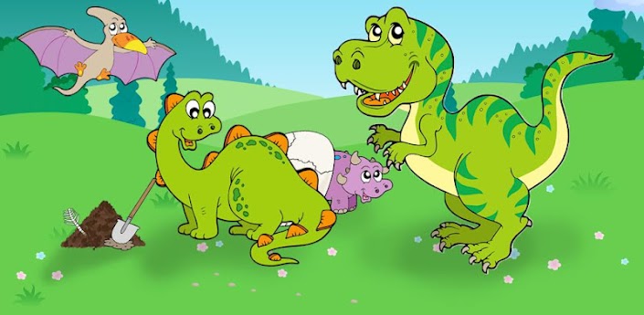 Картинки динозавров для детей - прикольные, красивые, классные 16