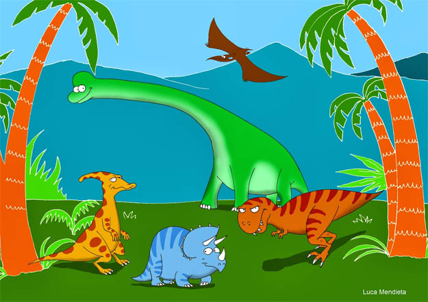 Картинки динозавров для детей - прикольные, красивые, классные 6