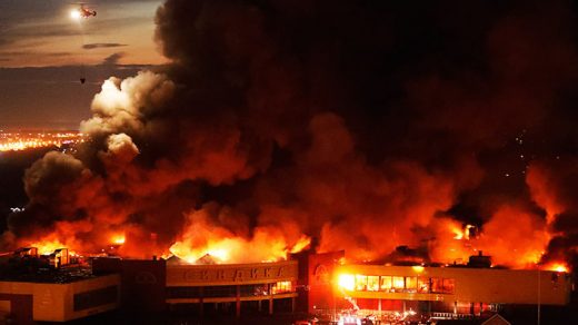 Крупный пожар строительного рынка Синдика - новости, информация 8